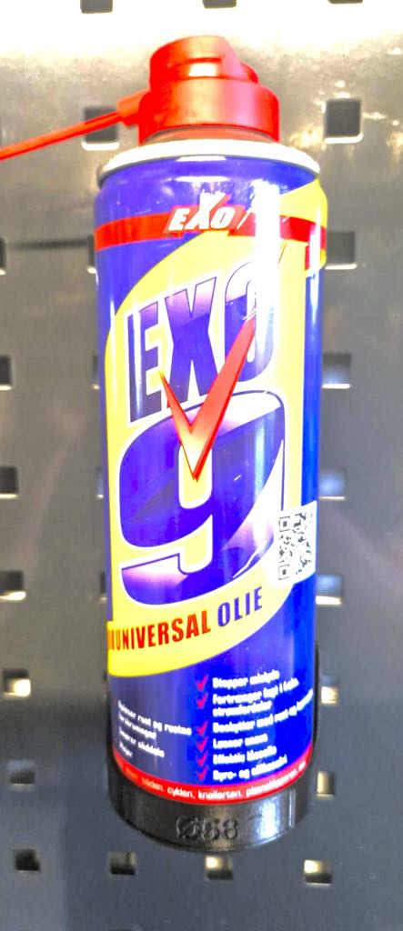 Spray can holder – Ø58 mm