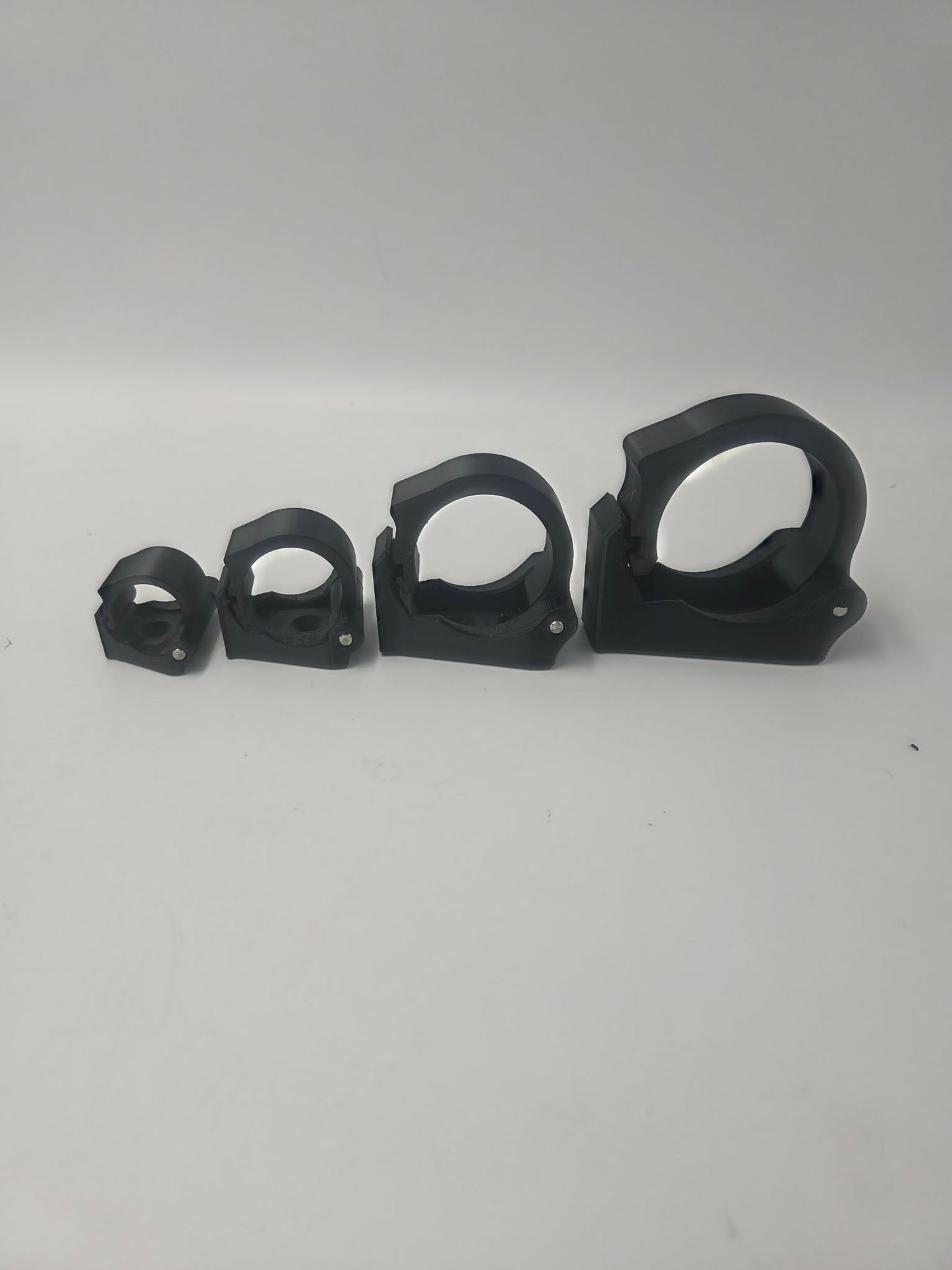 Clamp brackets 5 pcs - different sizes