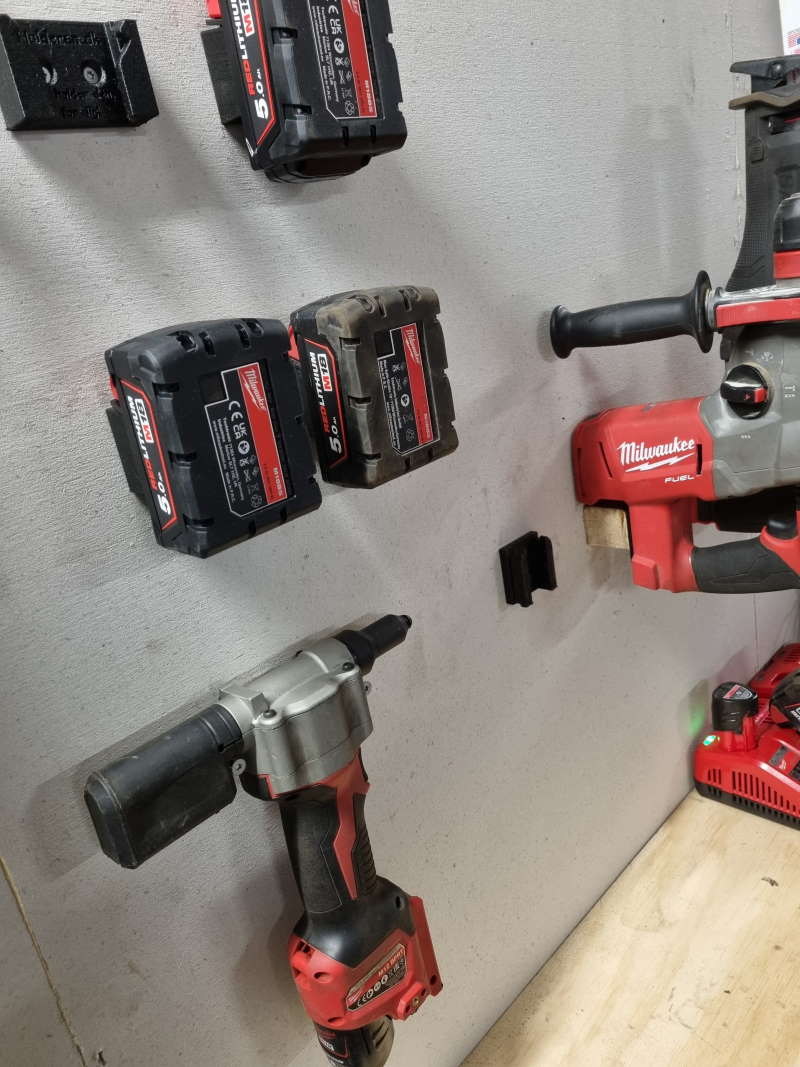 Milwaukee Batteriholder
