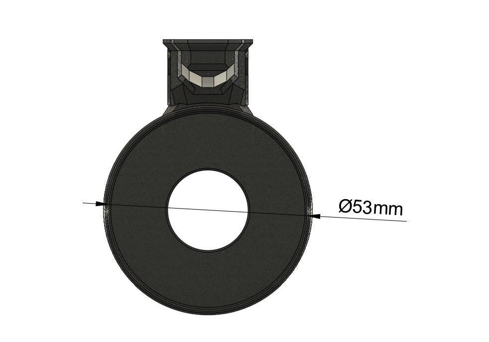 Spraydåseholder – Ø53 mm (6 mm værktøjstavle)