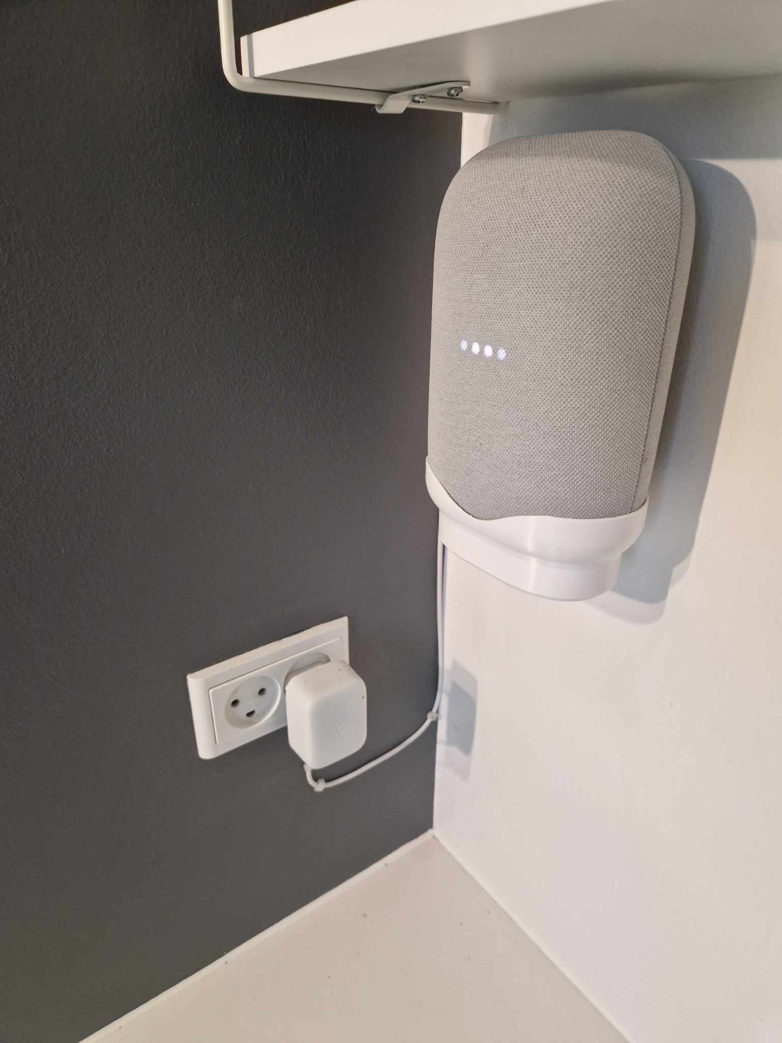goggle dk Google Nest Audio Halterung – Wandhalterung mit Kabelversteck