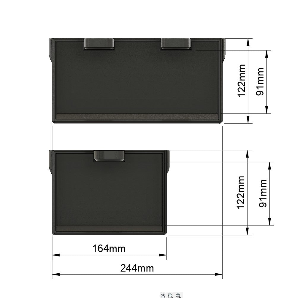 Magnet hylder
