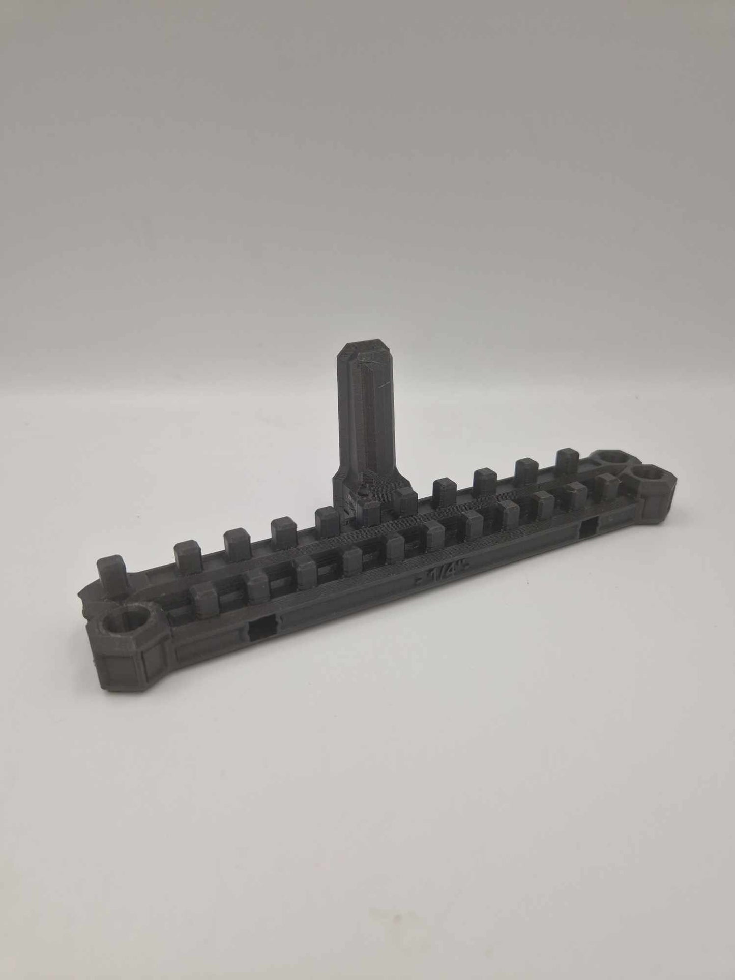 Holder til 1/4" topnøglesæt (9 mm værktøjstavle)