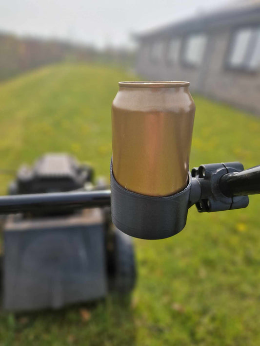 Dåse holder til plæneklipper