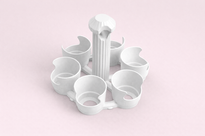 Saunagus Holder - plads til 6 bægre fra Pulito