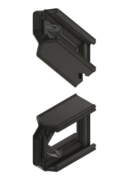 Makita 18V batteriholder – plads til 2 stk (10 mm værktøjstavle)