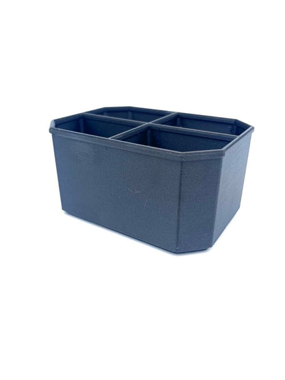 Hylde med 4 rum (9 mm værktøjstavle)