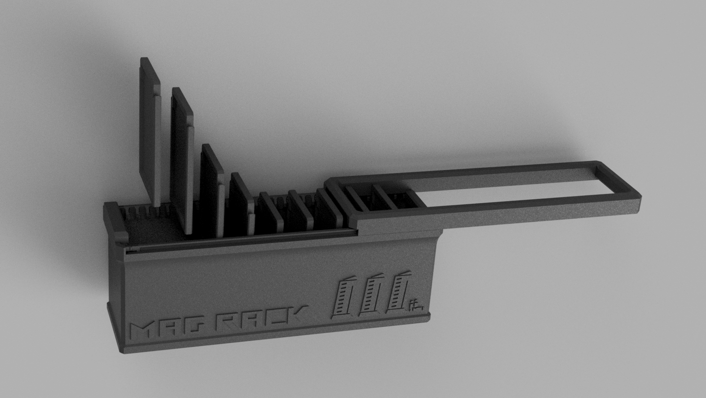 Magasinholder til pistolmagasiner - Justerbar mellemrum