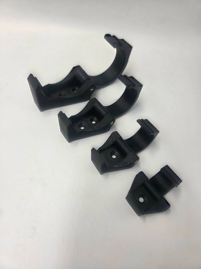 Clamp brackets 5 pcs - different sizes