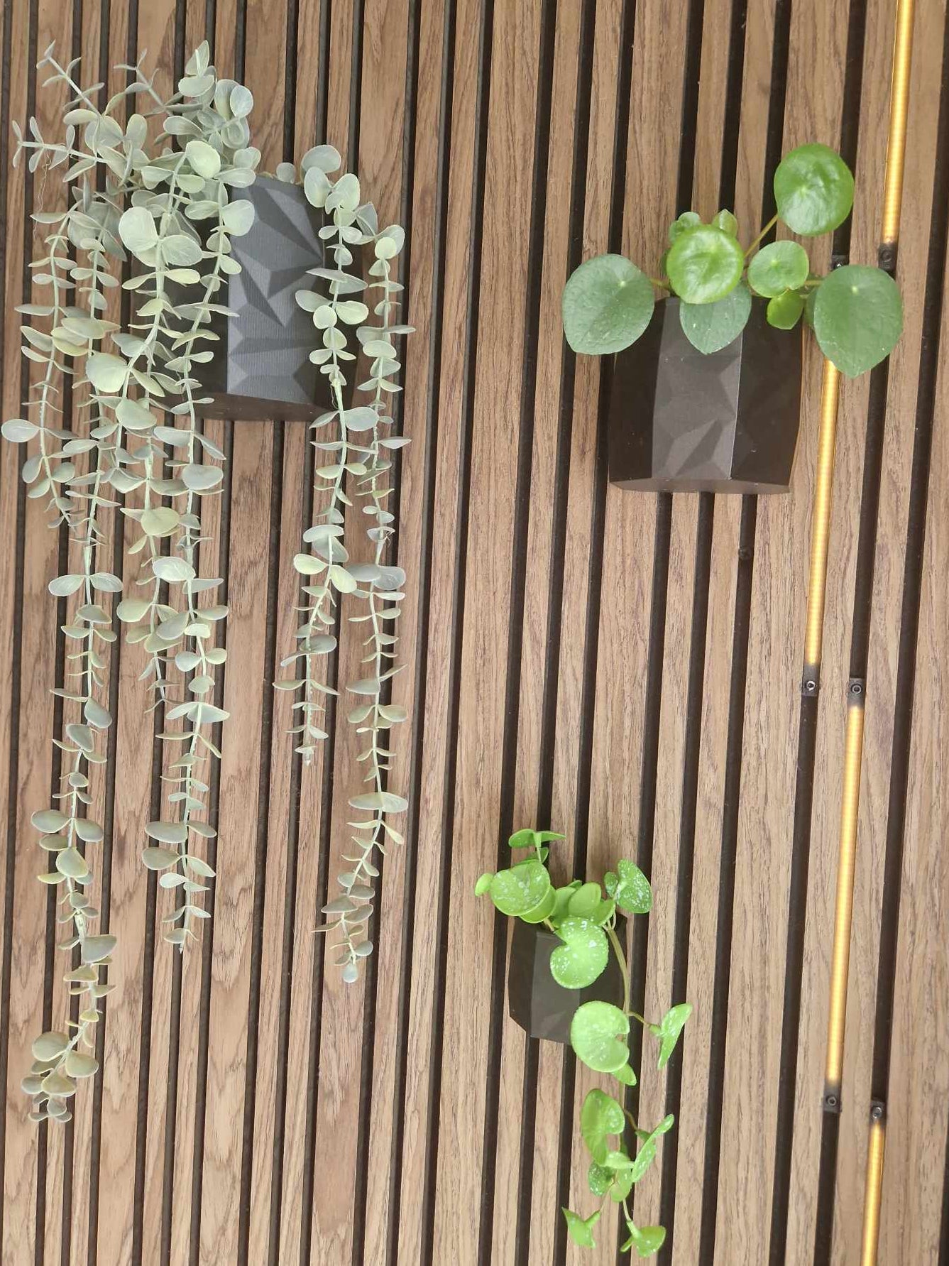 Mønstret krukkesæt - sæt af 3 stk