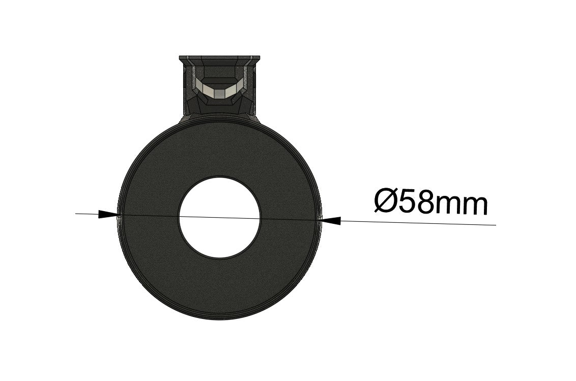 Spraydåseholder – Ø58 mm