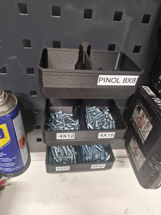 Plukkasse til skruer (9 mm værktøjstavle)