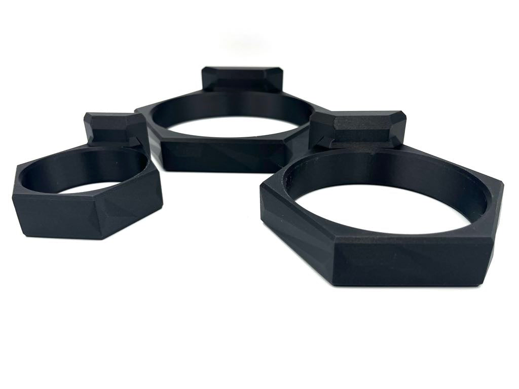 Holder til potteplanter - sæt af 3 stk