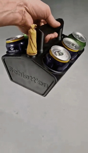 Motorblok holder til 6 dåse