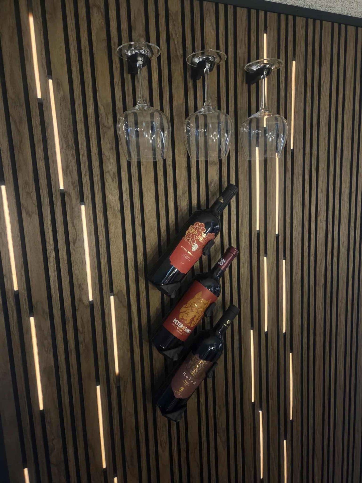 Holder til vinglas - 3 stk