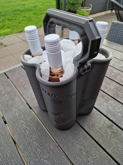 Vin holder til 4 flasker