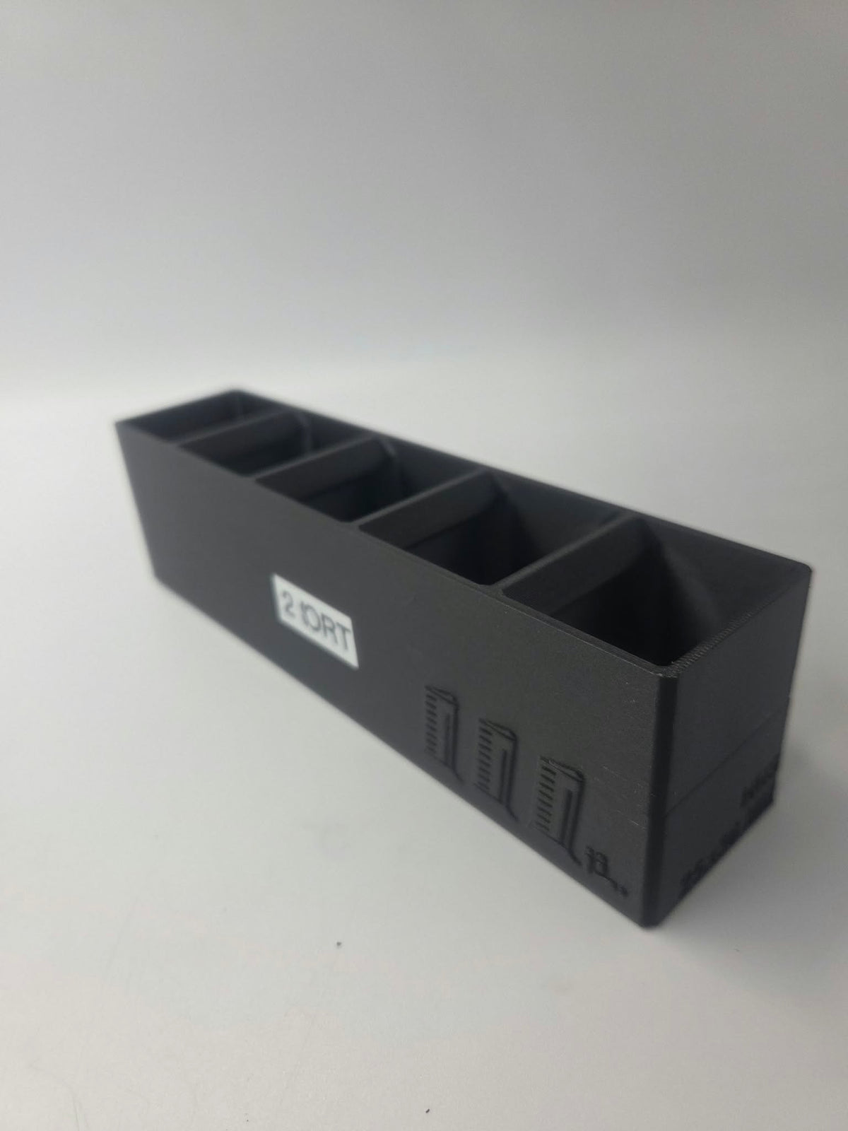 2.Black Magazine holder with minor printing errors - Model DS.