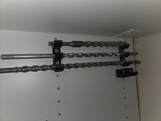 Holder til lange bor - 2 stk. (3 bor pr. holder)